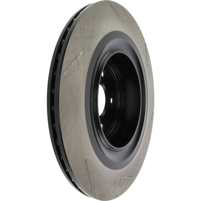 Stoptech 126.42101SR Power Slot fits Nissan 370z / Infiniti G37 SportStop Slotted Rear Right Rotor