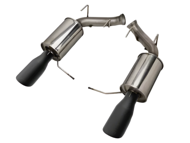 Roush 421127-BLK 11-14 fits Mustang GT Black Tip Axle Back Exhaust