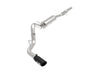 AFE 49-44116-B GT Series 4in 409SS Cat Back Exh System w/Blk Tip 14-18 fits GM