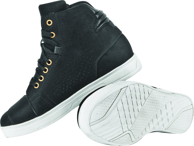 Speed and Strength 880472 Mad Dash Leather Shoes Black/White Womens Size - 8