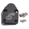 Edelbrock 4020 Fuel Pump Block-Off Plate fits SBC Billet Aluminum