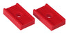 Prothane 26-49018 63-73 fits MG MGB Gearbox Steady Rod Pad Kit - Red