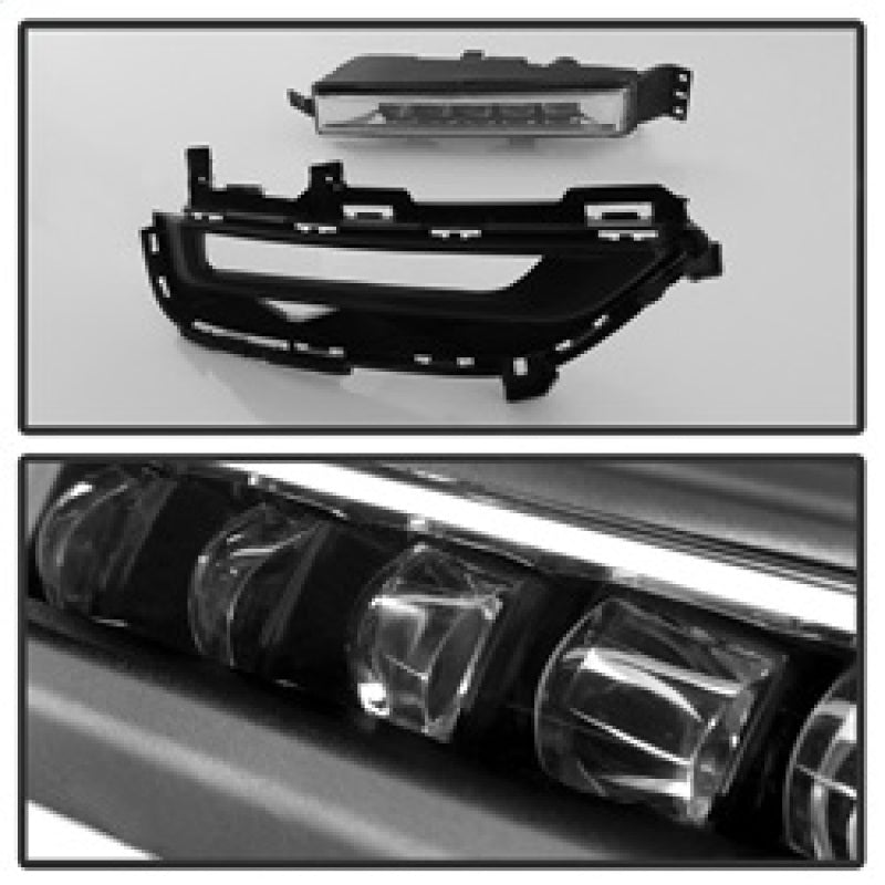 Spyder 5083043 fits Honda 16-20 Accord Coupe 2017 OEM LED Fog Lights W/Switch-