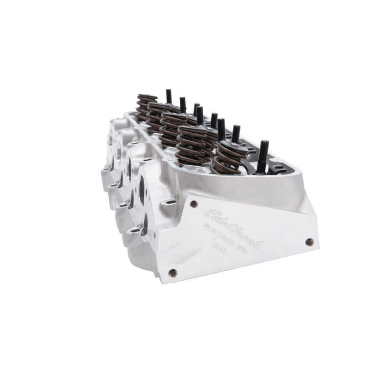 Edelbrock 60455 Cylinder Head BBC Performer RPM Oval Port for Hydraulic Roller Cam Natural Finish (Ea)