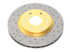 DBA DBA3064X 2020+ fits Chevrolet Silverado 1500 6.2L Front Drilled & Slotted Street Series Rotor w/Gold Hat