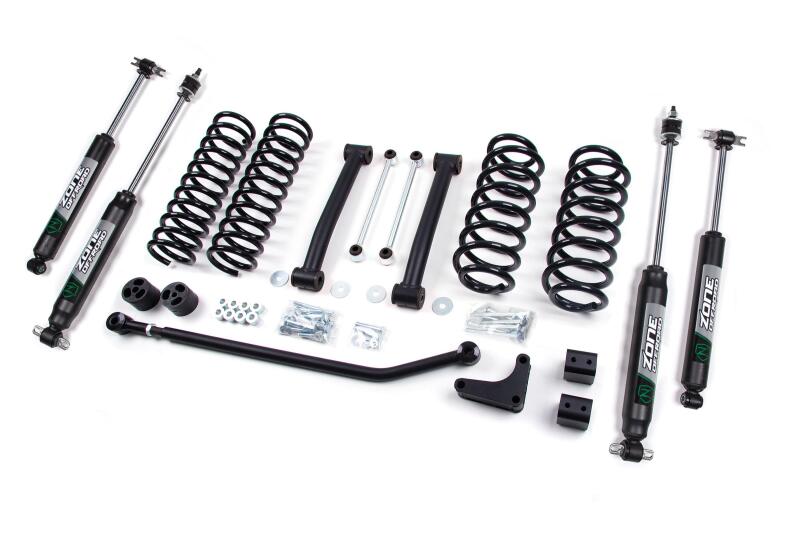 Zone Offroad ZONJ17N 99-04 fits Jeep WJ 4in Suspension System