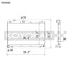 Koyo VH093890 22-25 fits Subaru WRX All Aluminum Performance Radiator