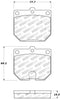 Stoptech 308.0114 Street Touring Brake Pads