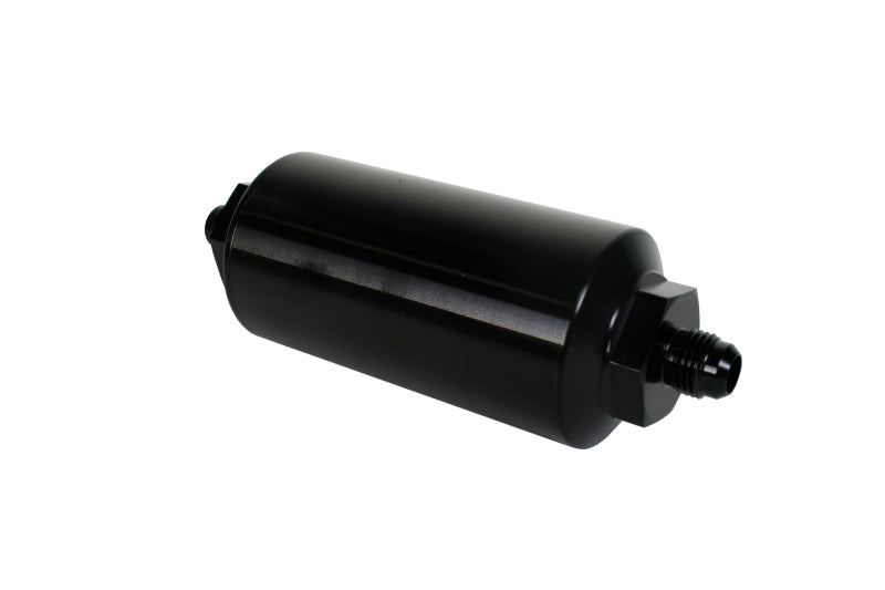 Aeromotive 12345 In-Line Filter - (AN-6 Male) 10 Micron Microglass Element Brig