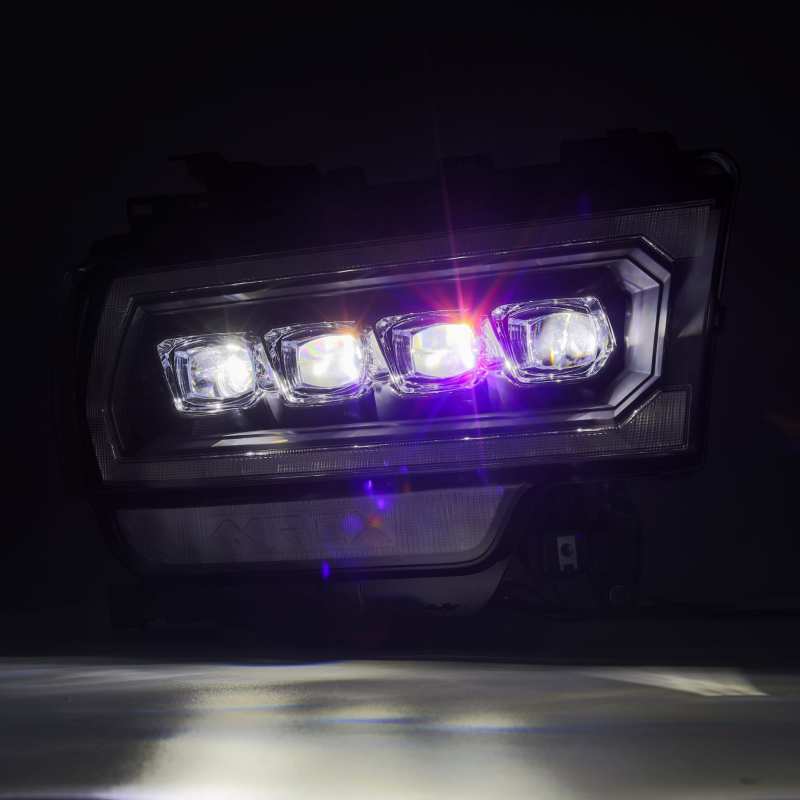 AlphaRex 880553 fits Ram 19-21 2500 NOVA LED Proj Headlights Plank Style Black