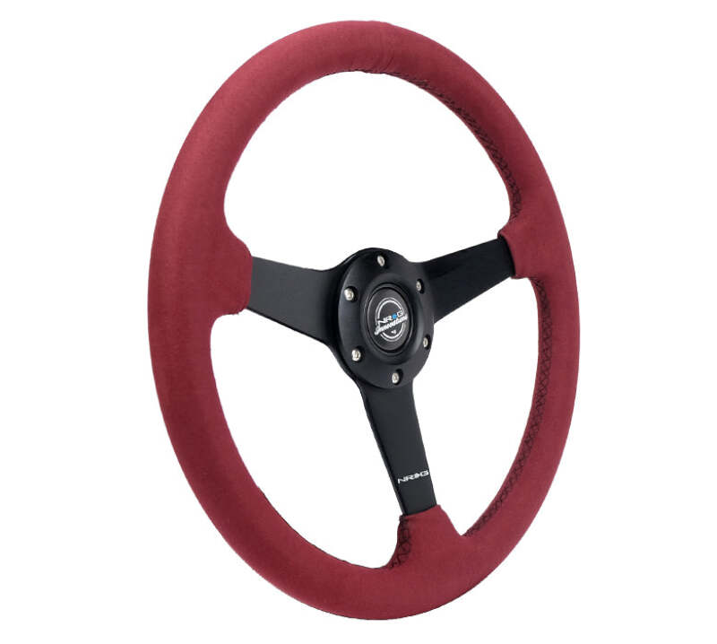 NRG RST-037MB-BUA RST-037MB-BUA Sport Wheel 3 Solid Spokes - 1.5in Deep -