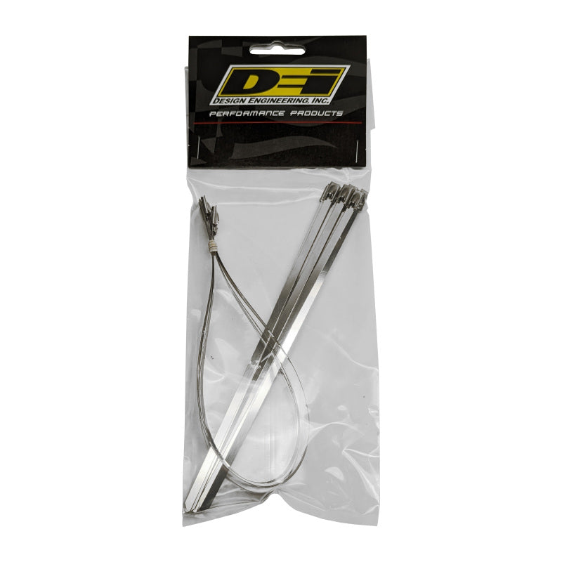DEI 10205 Stainless Steel Locking Tie Eight 8in and Four 14in per pack