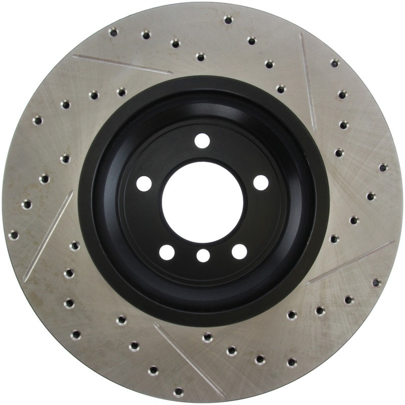 Stoptech 127.34093R 07-09 fits BMW 335 (E90/E92/E93) Slotted & Drilled Right Front Rotor