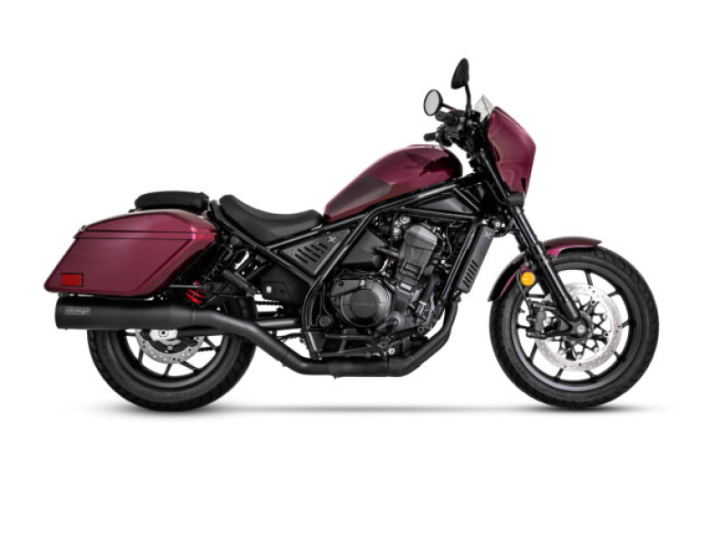 Vance and Hines 48421 Vance & Hines HONDA 17-20 Rebel S/O Black Slip-On Exhau