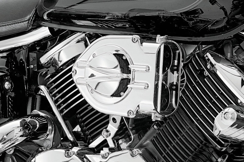 Kuryakyn 8498 Kuryakyn Stinger Vented Trap Door For Standard Hypercharger