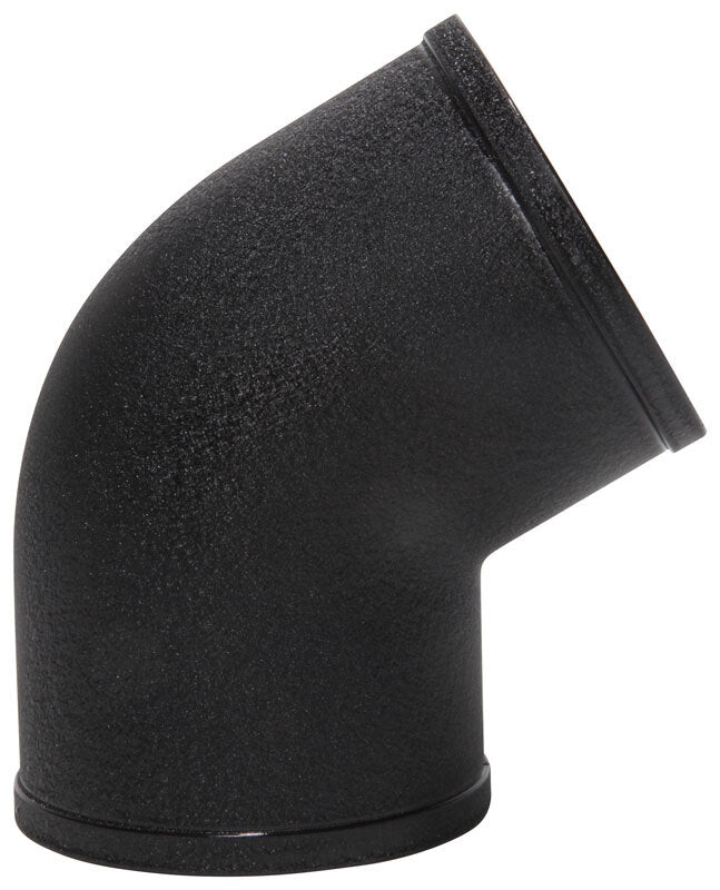 Spectre Tube Intake 3in od 60 Degree - Black