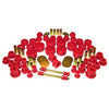Prothane 53874 07-14 fits Chevy Silverado 4wd Total Kit - Red