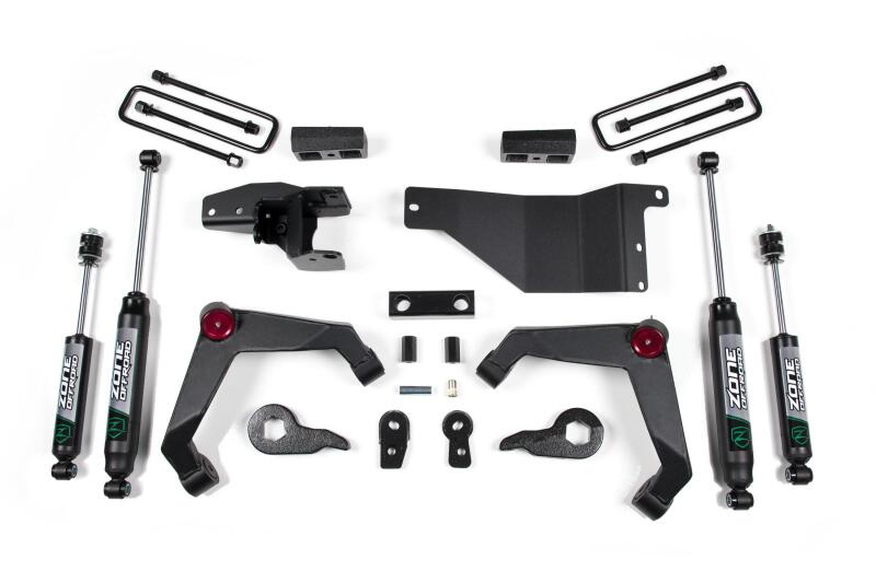 Zone Offroad ZONC32N 01-10 fits Chevy 2500HD 3in Adventure Series