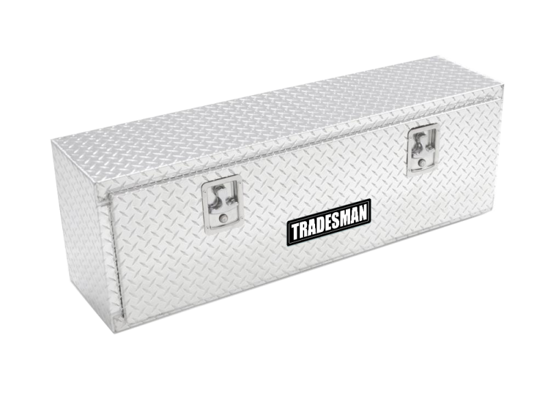 Tradesman 8160 Aluminum Top Mount L-Wing Box (60in.) - Brite