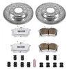 PowerStop K3109-26 02-05 fits Audi A4 Rear Z26 Street Warrior Brake Kit
