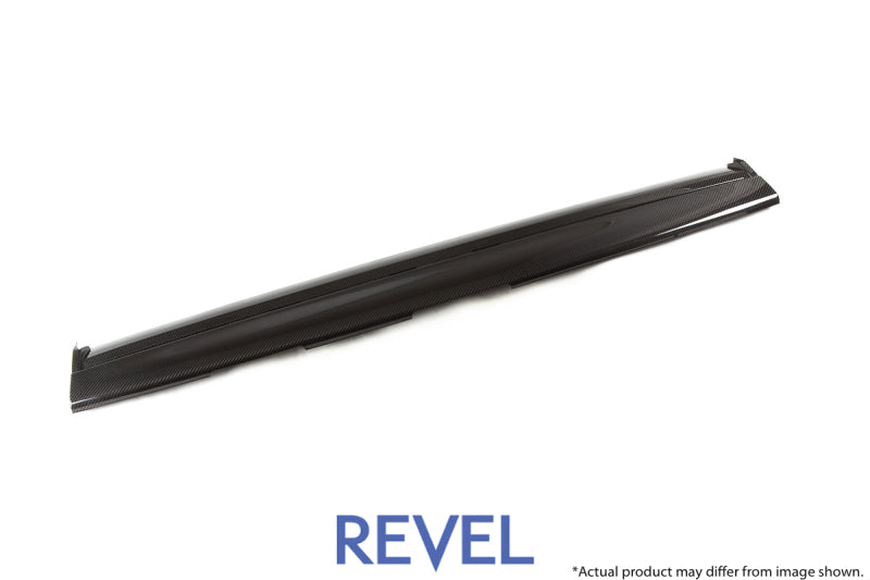 Revel 1TR4GT1AX02 GT Dry Carbon Front Panel (Center) fits Tesla Model 3 - 1 Piec