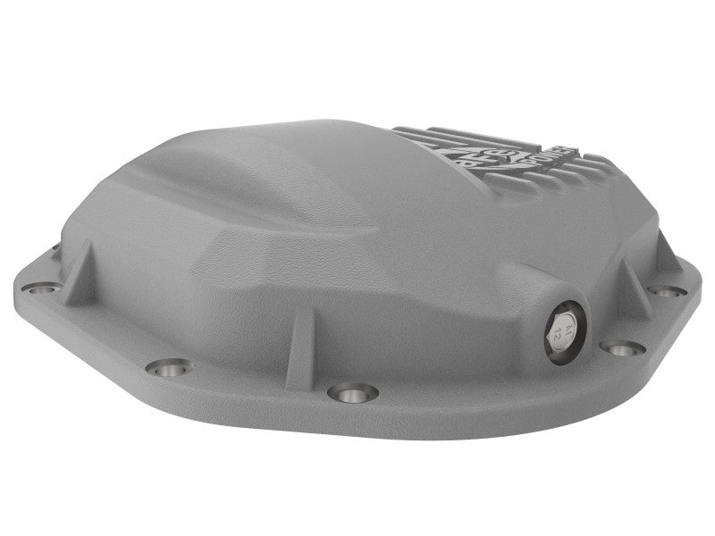 AFE 46-70080 Differential Cover (Raw; Street Series); fits Ford Diesel Trucks 9