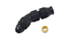 Vibrant 16578 45 Degree 1/2in Tube to Male -8AN Flare Adapter w/ Olive Inserts