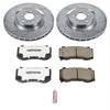 PowerStop K4695 26 05 fits Chrysler 300 SRT8 Front Z26 Street Warrior Brake Kit