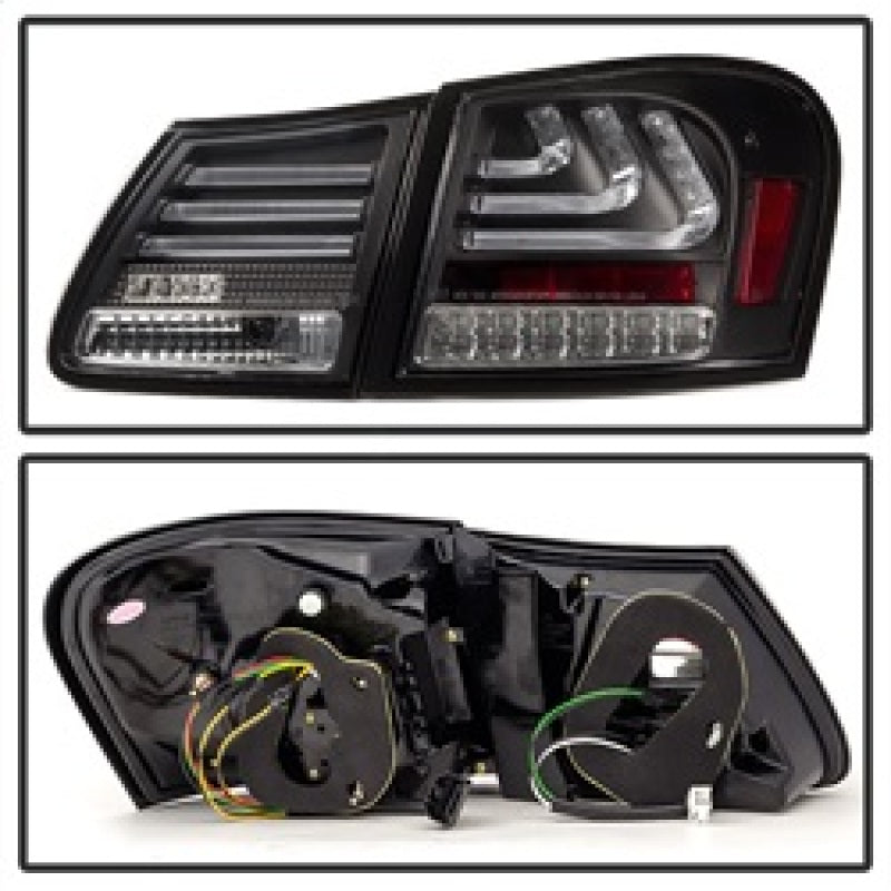 Spyder 5082596 fits Lexus 07-11 GS 350 LED Tail Lights Black ALT-YD-LGS06-LED-B
