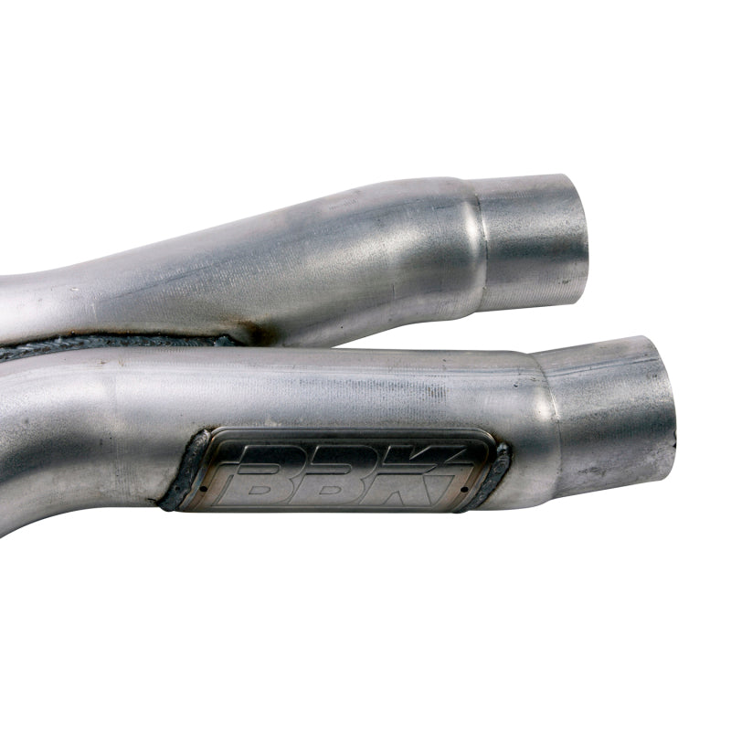 BBK 1637 Mustang 4.6 Short Mid X Pipe With Catalytic Converters 2-3/4 For Long