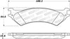 Stoptech 308.0802 Street Brake Pads