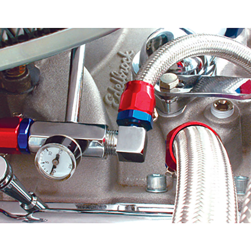 Spectre 5946 Fitting 90 Degree Barb NPT Threads (For 3/8in. Hose) - Chrome