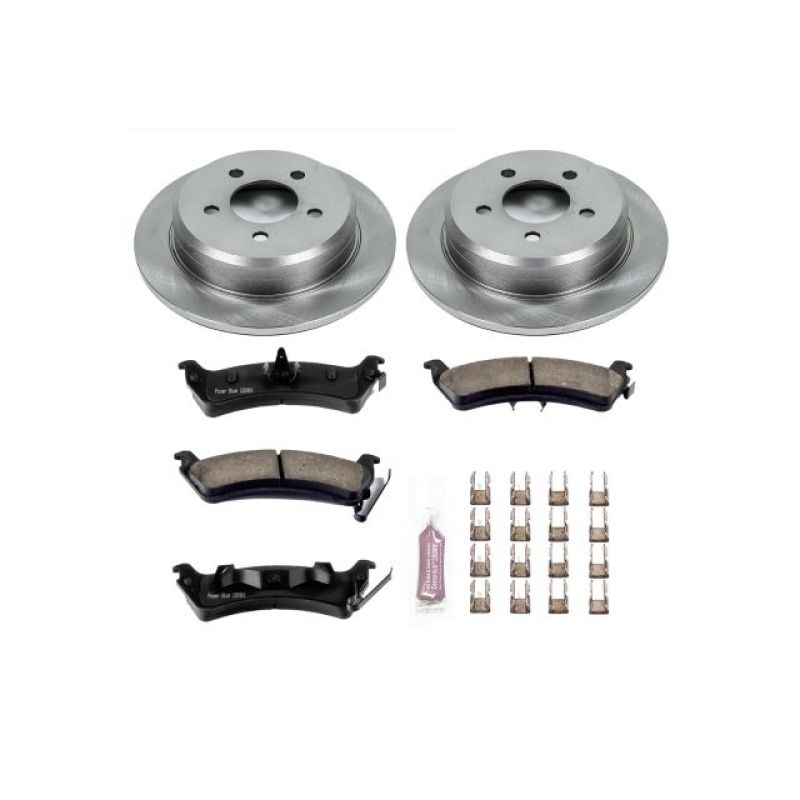 PowerStop KOE2131 fits Jeep 93-98 Grand Cherokee Rear Autospecialty Brake Kit