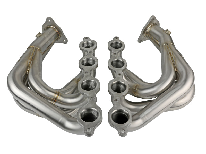 AFE 48-34148-H d 304SS Header 2020 fits Chevy Corvette (C8) 6.2L V8 - Brushed