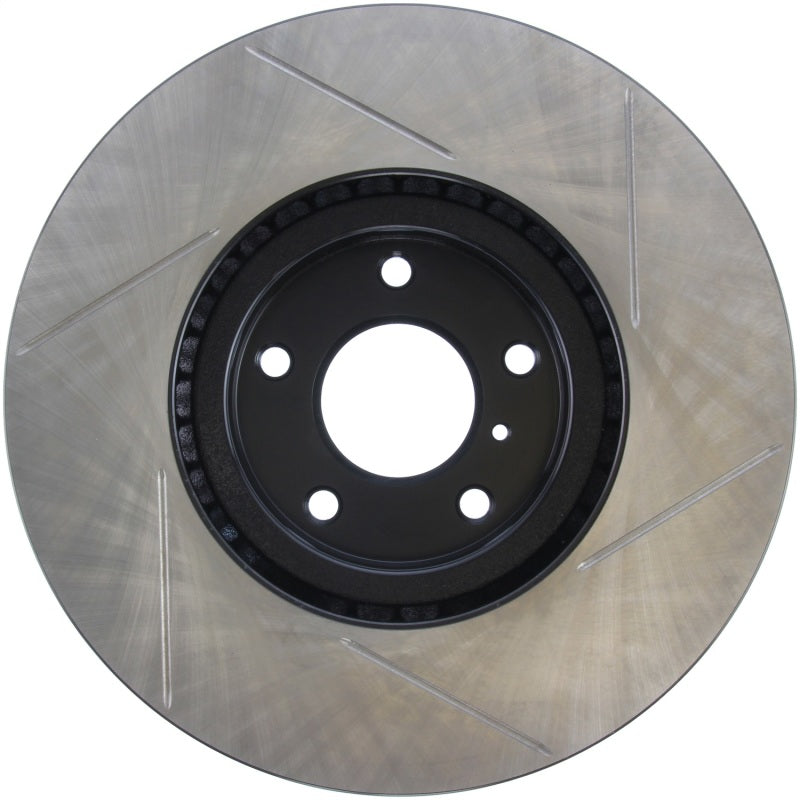 Stoptech 126.42095SR Power Slot 07-08 fits Infiniti G35 2WD / 08 G37 Coupe SportStop Slotted Front Right Rotor