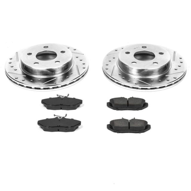 PowerStop K1297 fits Ford 93-97 Thunderbird Rear Z23 Evolution Sport Brake Kit