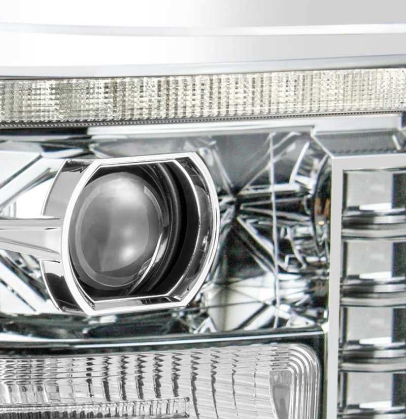 AlphaRex 880141 fits Ford 11-16 F-250 SD PRO-Series Projector Headlights Plank