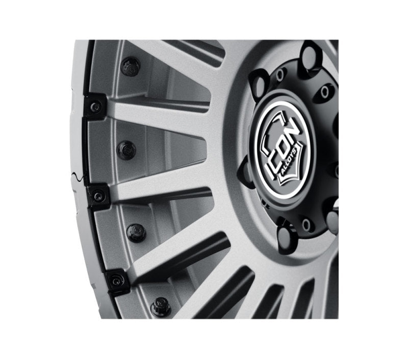 ICON 23617857345CH Recon Pro 17x8.5 5x5 -6mm Offset 4.5in BS 71.5mm Bore Charcoal Wheel