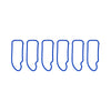 Fel-Pro MS97523 fits BMW X5 MS 97523 Engine Intake Manifold Gasket Set