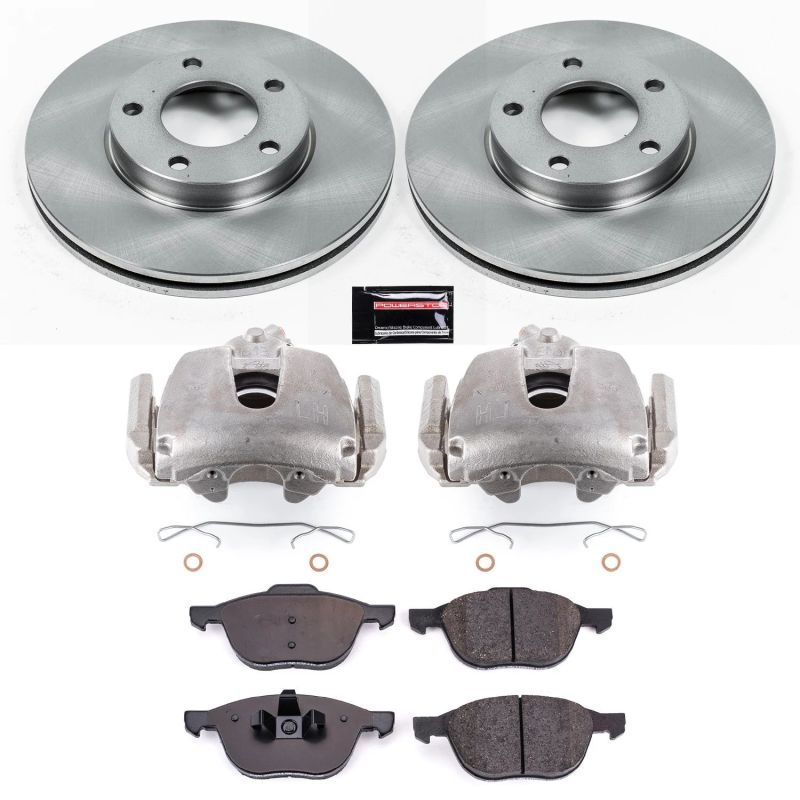 PowerStop KCOE120A fits Mazda 08-13 3 Front Autospecialty Brake Kit w/Calipers