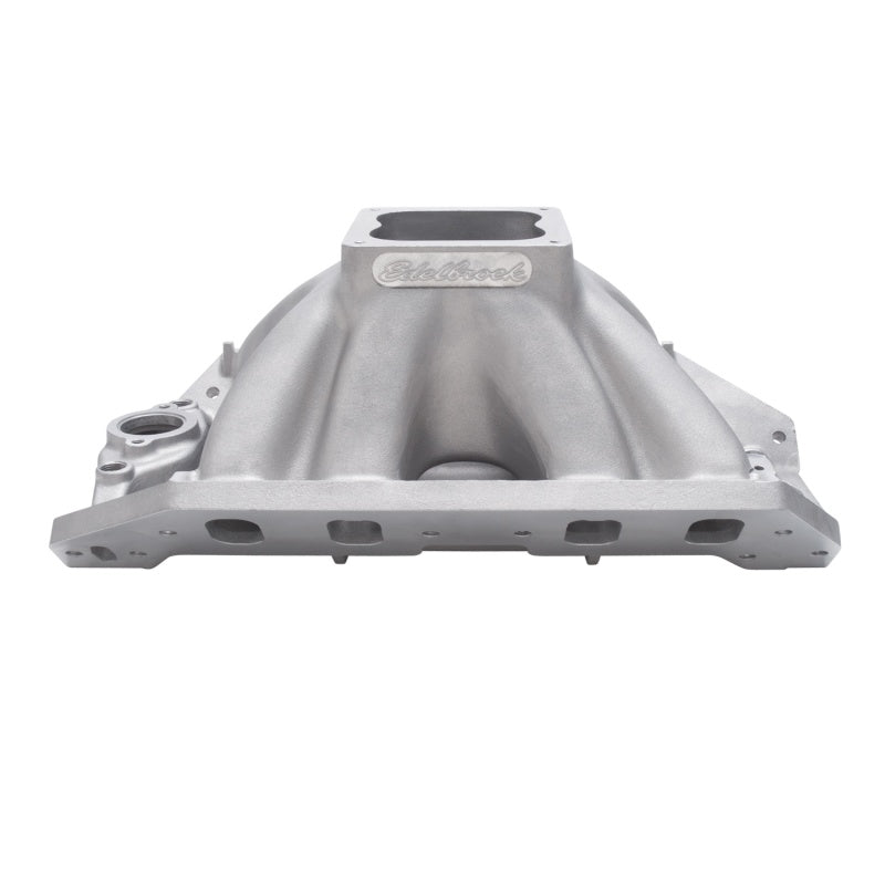 Edelbrock 28002 Manifold Big Victor II BBC w/ Edelbrock Profiler or Dart Big Chief Heads Dominator Flange