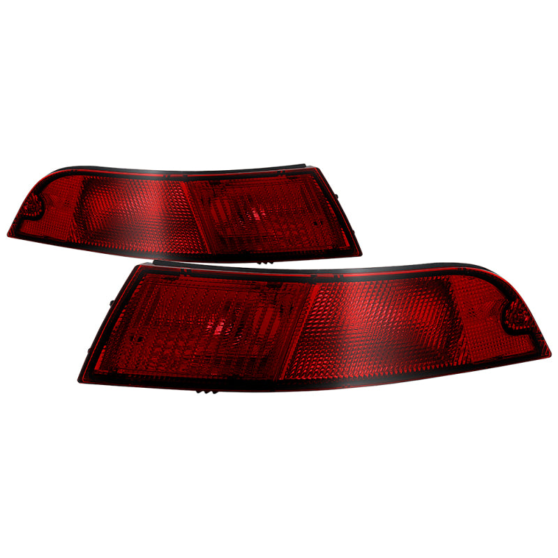 Spyder 5086761 fits Porsche 95-19 993 1998 OEM Tail Light - Red Smoke