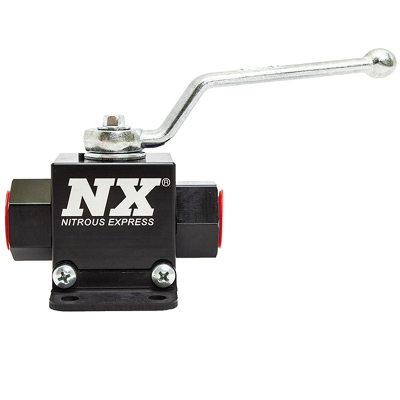 Nitrous Express 15159 Lightweight Billet In-Line Valve 1.5in I.D (Without Fittin