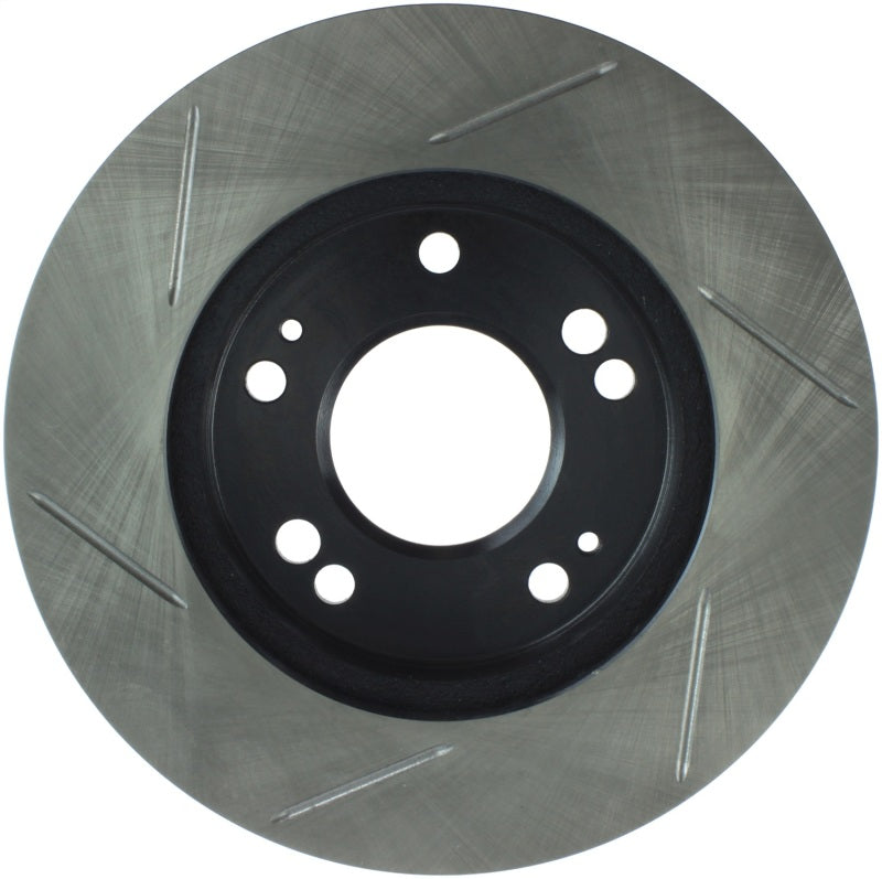 Stoptech 126.46042SL Power Slot 4/89-00 fits Mitsubishi Eclipse GST / 2/98-01 Galant 4 cyl Slotted Left Front Rotor