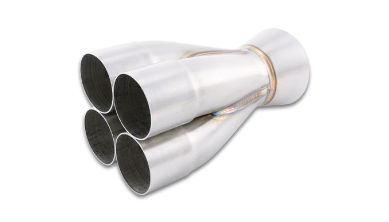 Vibrant 10321 rge Collector 2.375in Inlet I.D. Merge O.D. - 3.50in Outlet O.D.