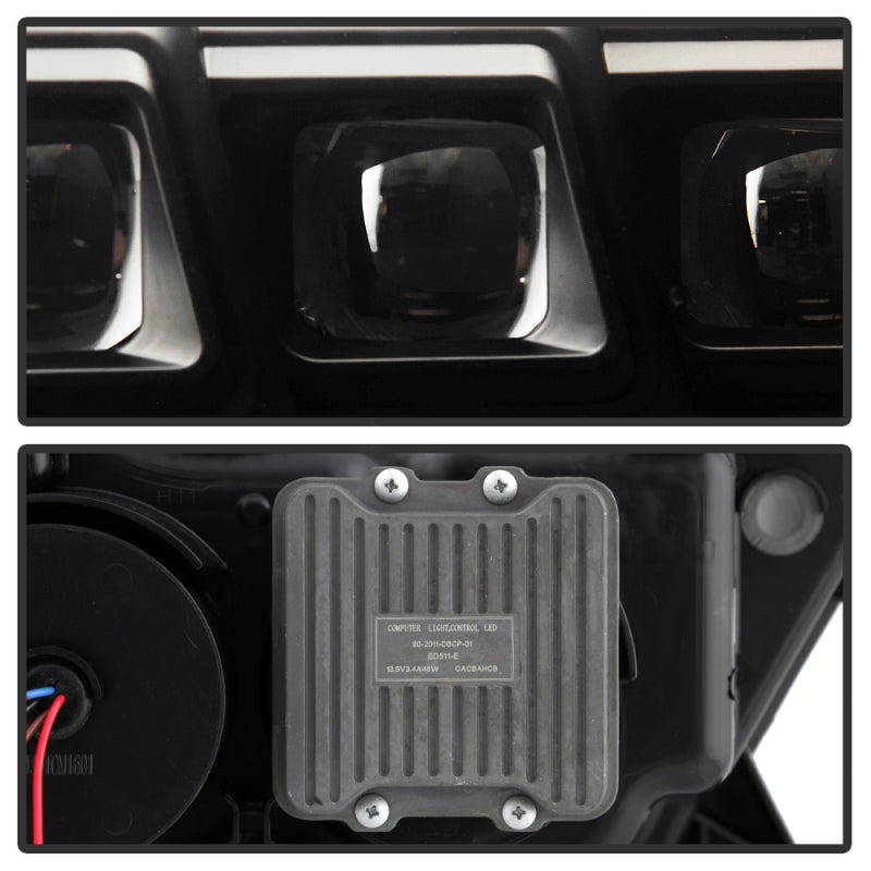 Spyder 5088376 fits Toyota 16-20 Tacoma Halogen Model Only High-Power LED Headl