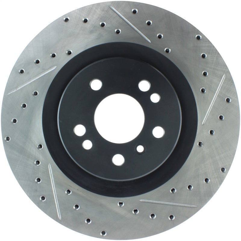 Stoptech 127.35091L Slotted & Drilled Sport Brake Rotor