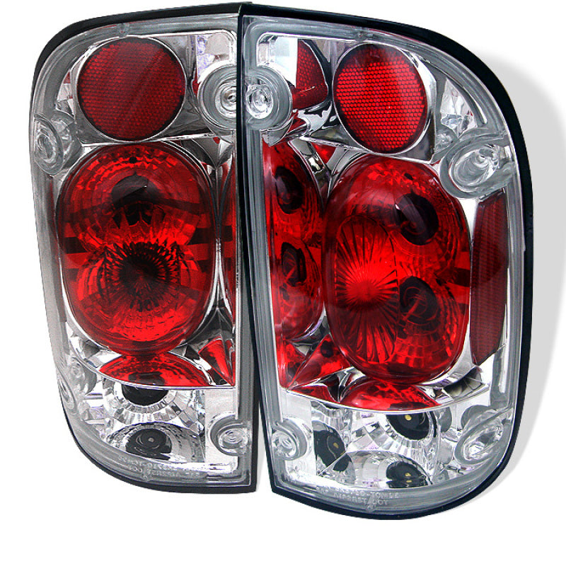 Spyder 5007995 fits Toyota 95-00 Tacoma Euro Style Tail Lights Chrome ALT-YD-TT
