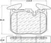 Stoptech 305.1609 12-18 BMW 228i/230i/320i/238i Street Select Brake Pads With Hardware- Front