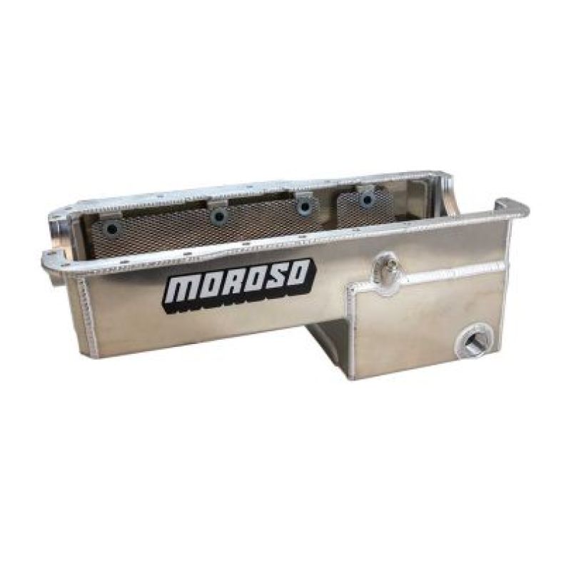 Moroso 20524 Small Block fits Ford 351W Fox Body Mustang External -16AN Wet Sump